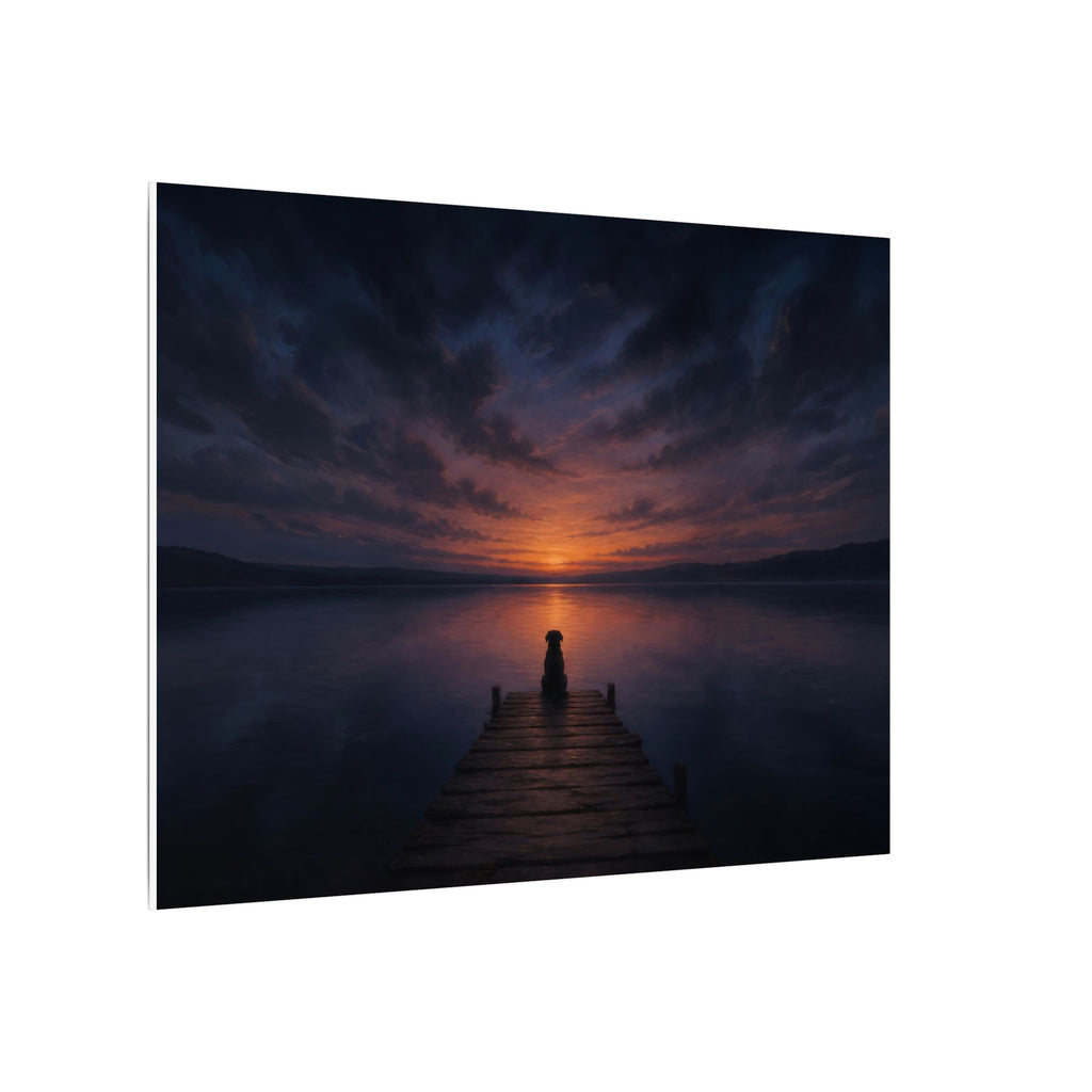The Wait - Bedroom Wall Art | Canvas (Landscape)