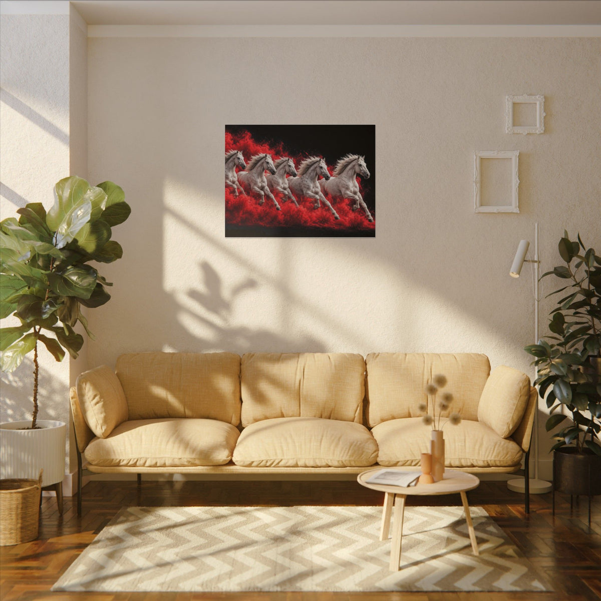 Stampede - Horse Wall Art | Canvas (Landscape)