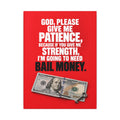 Bail Money - Meme Wall Art | Canvas