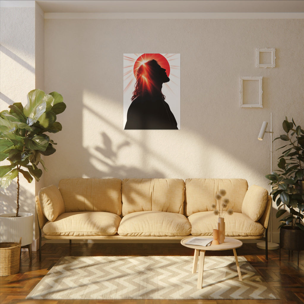 Jesus Silhouette - Christian Wall Art | Canvas