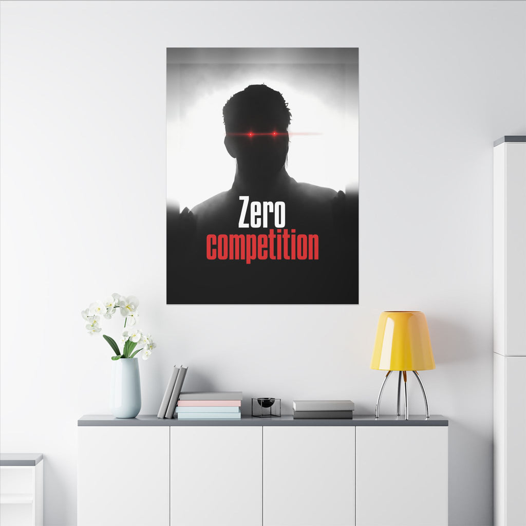 Zero Competition - Men's Office Wall Art | Canvas