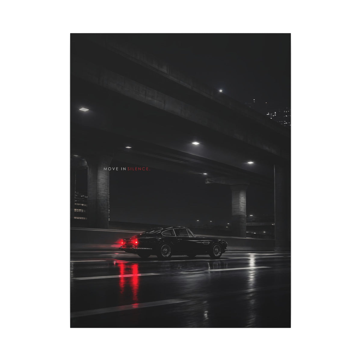 Move in Silence - Car Wall Art | Canvas