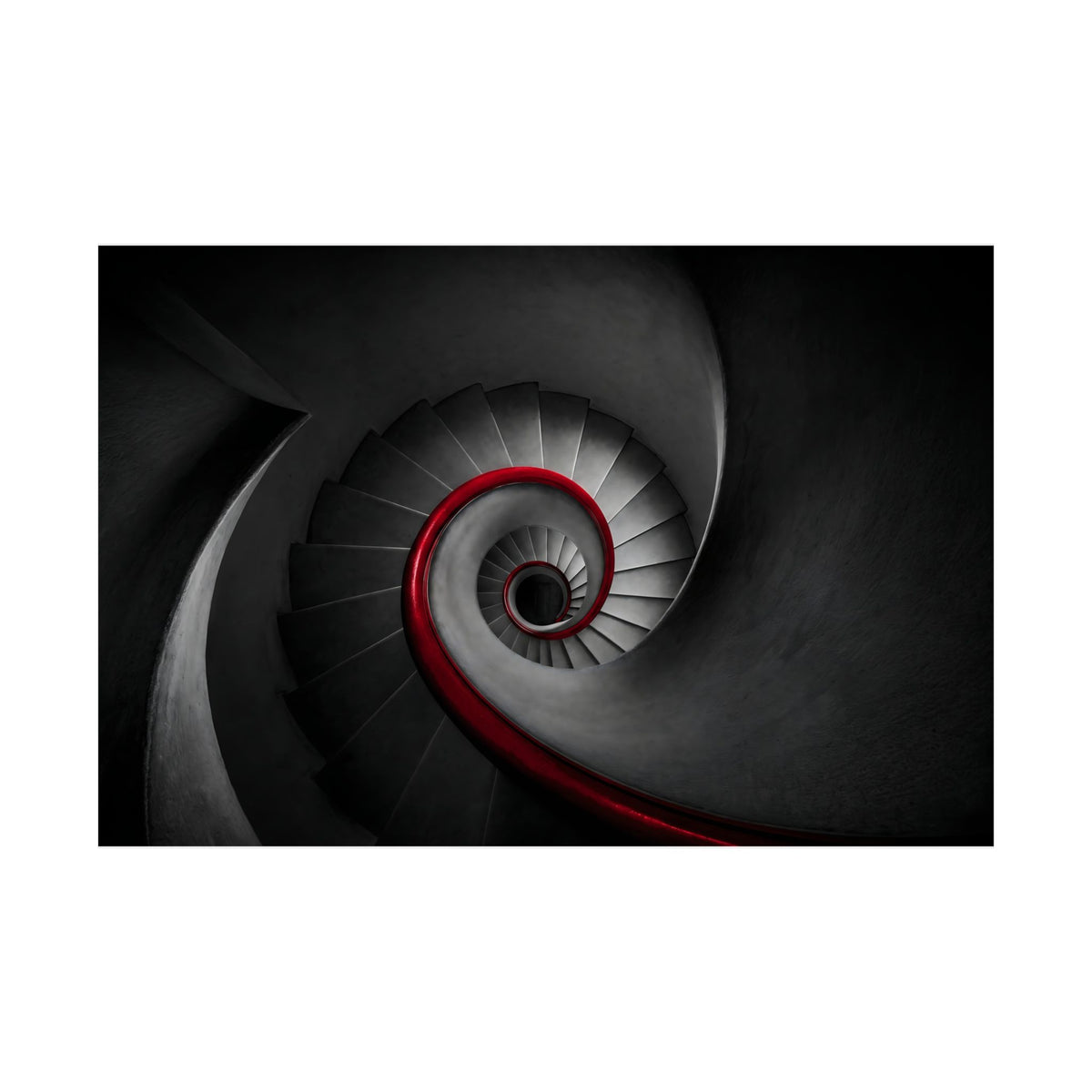 The Long Climb - Professional Office Wall Decor Ideas | Matte Poster (Landscape)