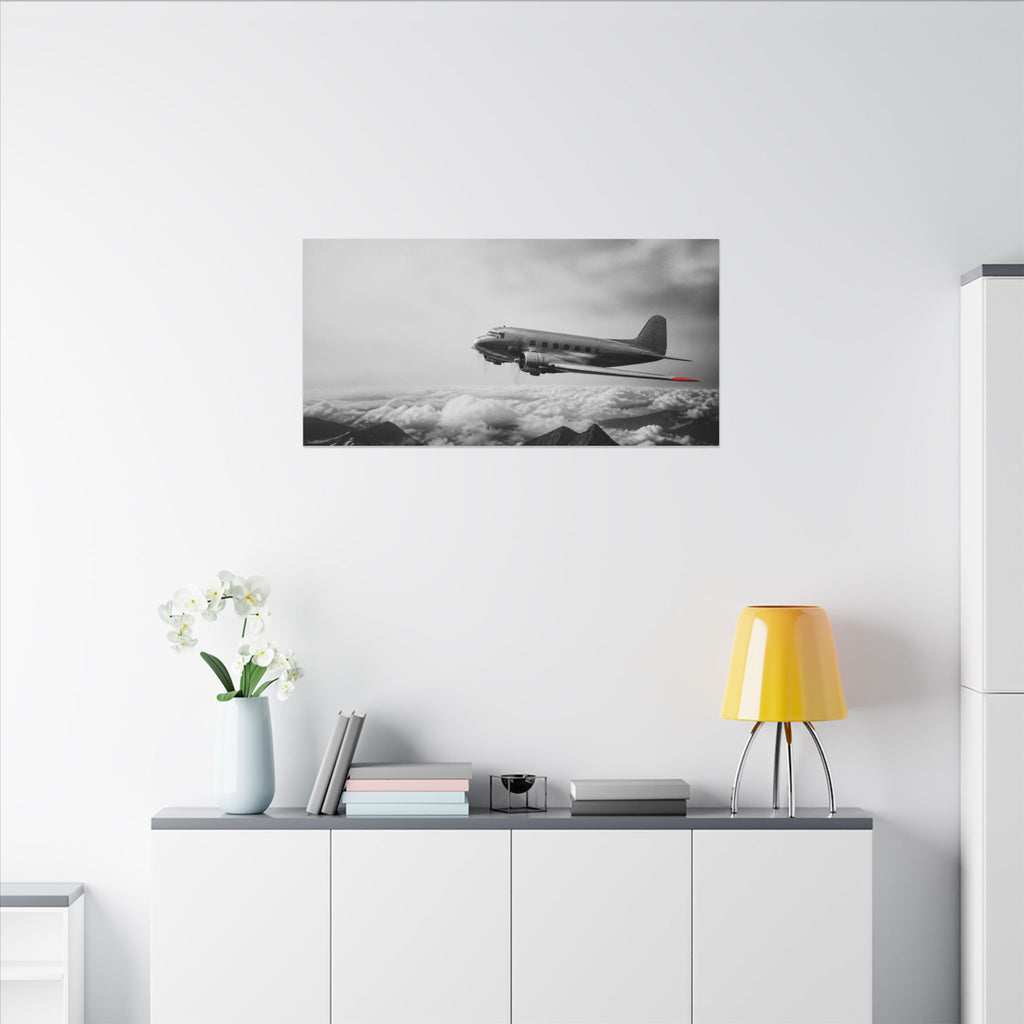 Be Above the Noise - Above Bed Decor | Canvas (Panoramic)