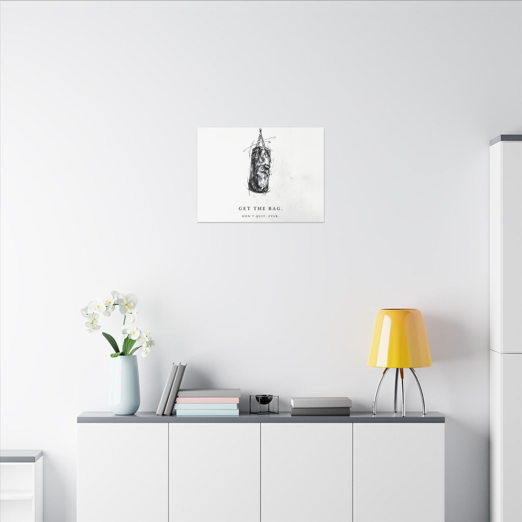 Get the Bag - Boxing Wall Art | Canvas (Landscape)