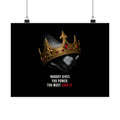 Take the Crown - King Wall Art | Matte Poster (Landscape)