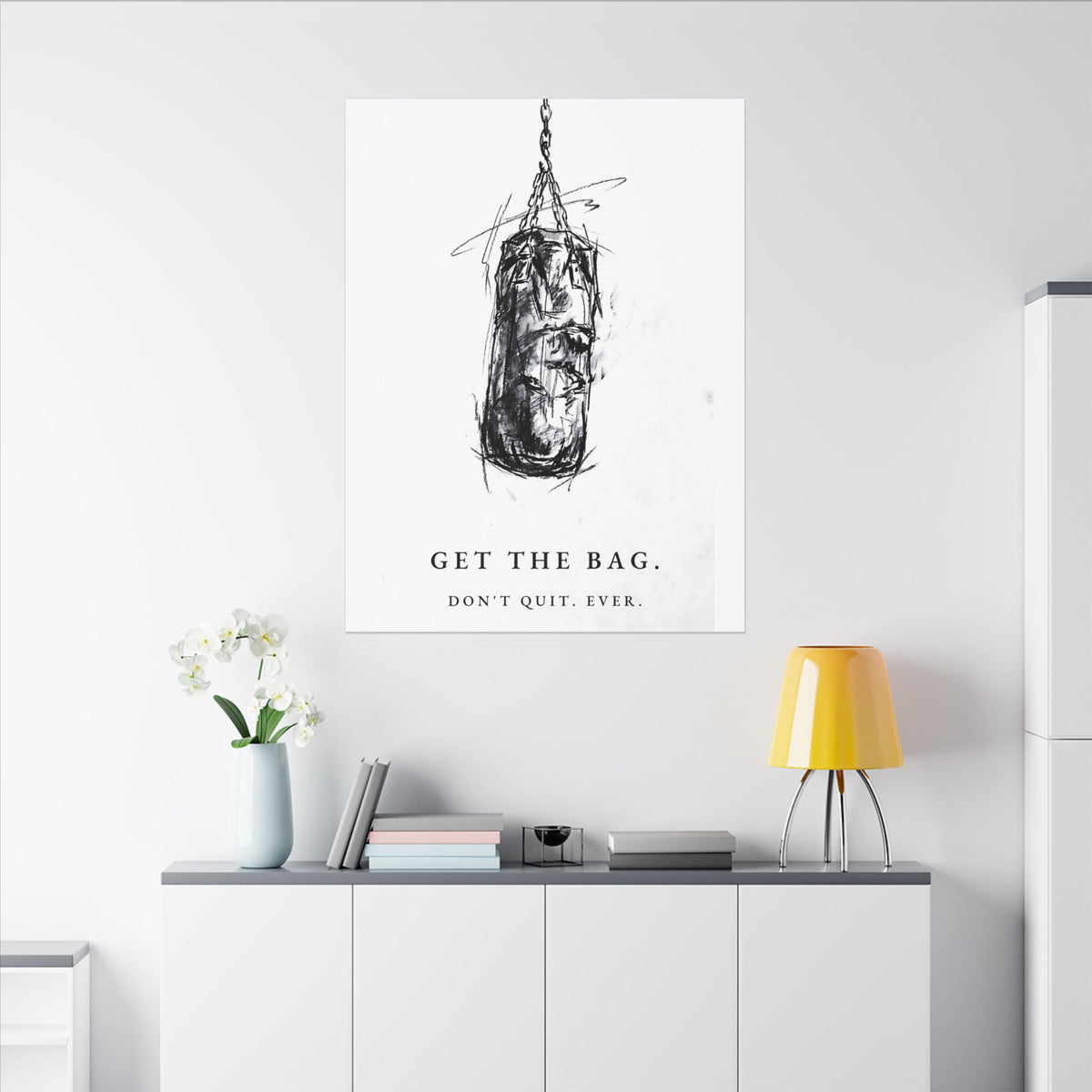 Get the Bag - Boxing Wall Art | Canvas