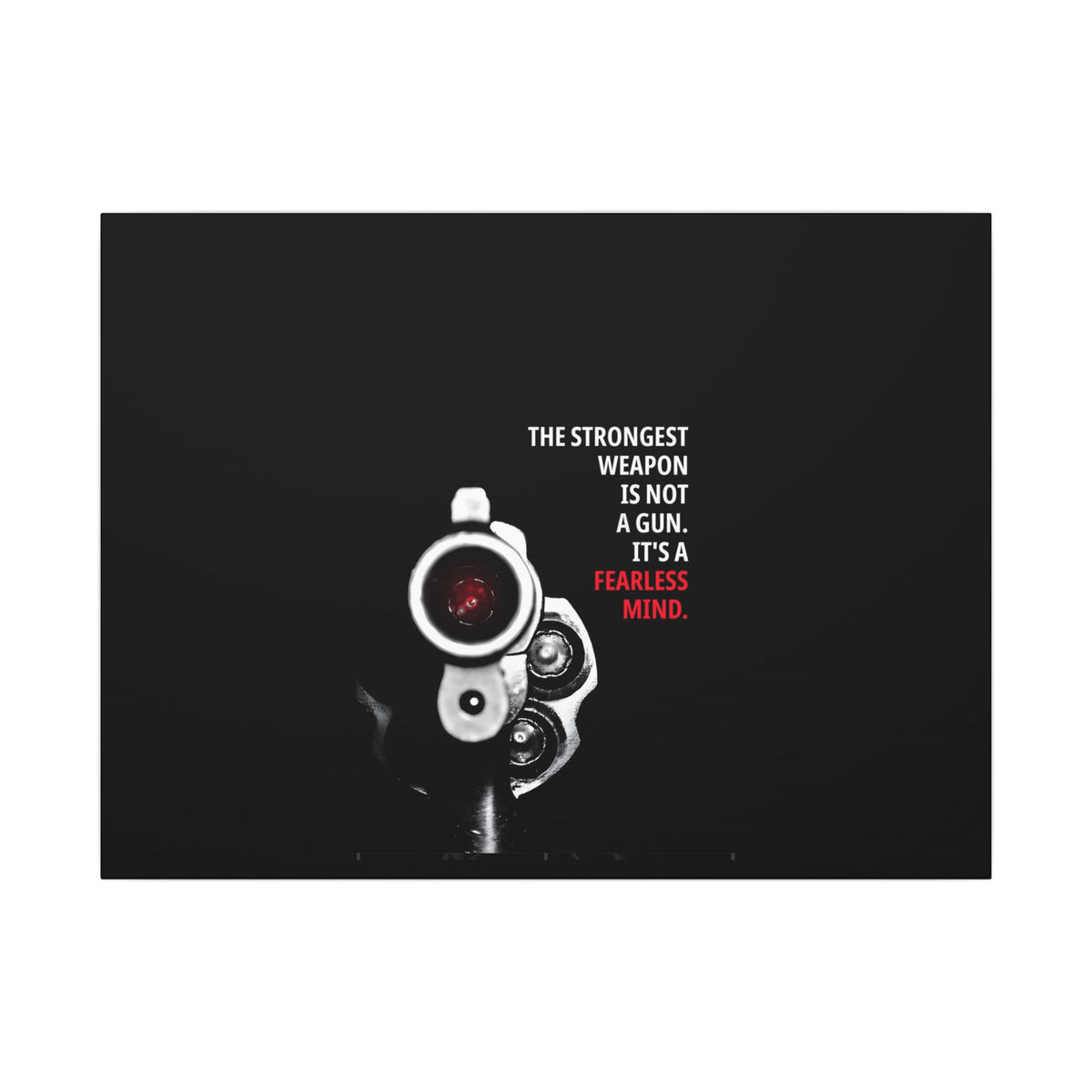 A Fearless Mind - Mindset Wall Art | Canvas (Landscape)