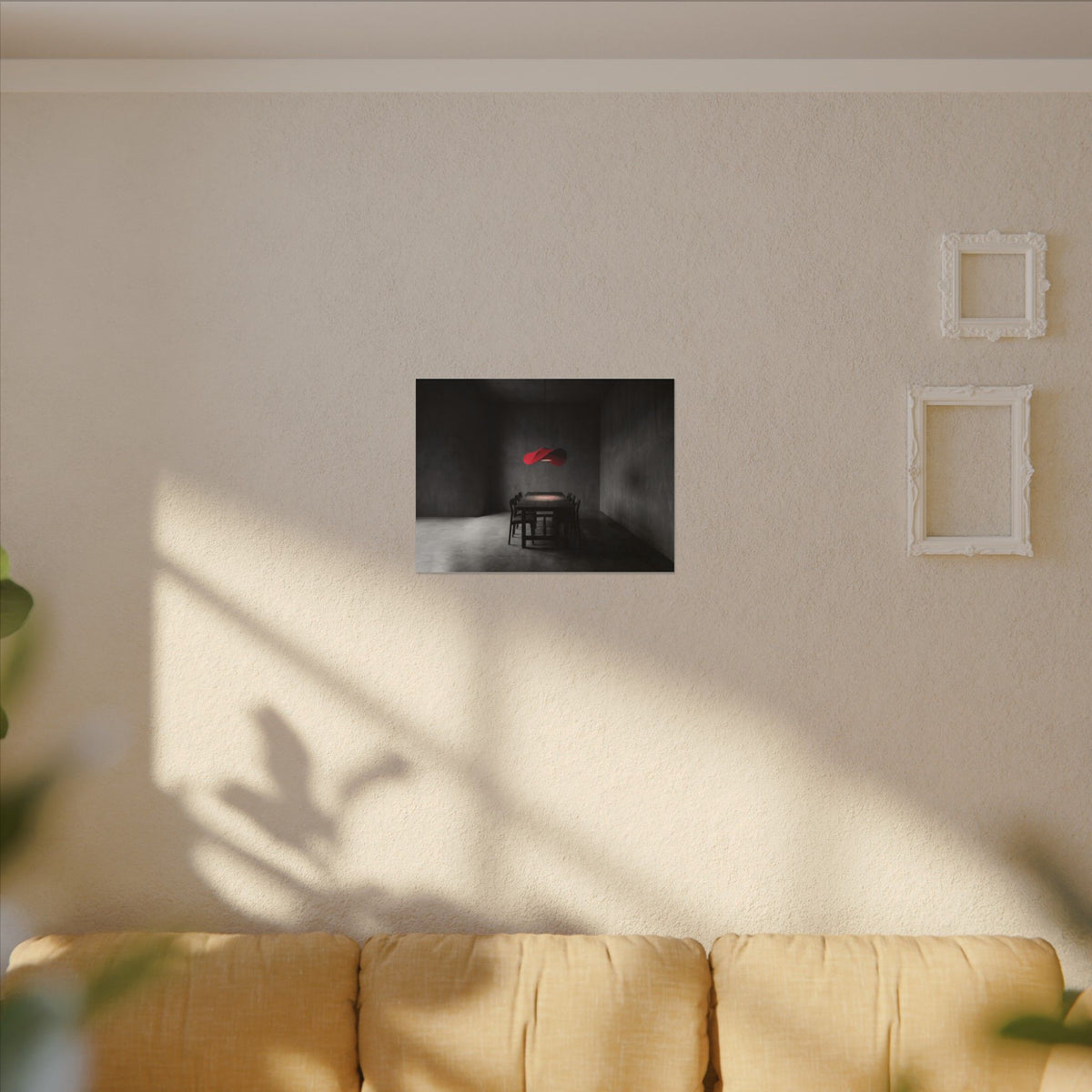 The Light Over the Table - Dining Room Wall Art | Canvas (Landscape)