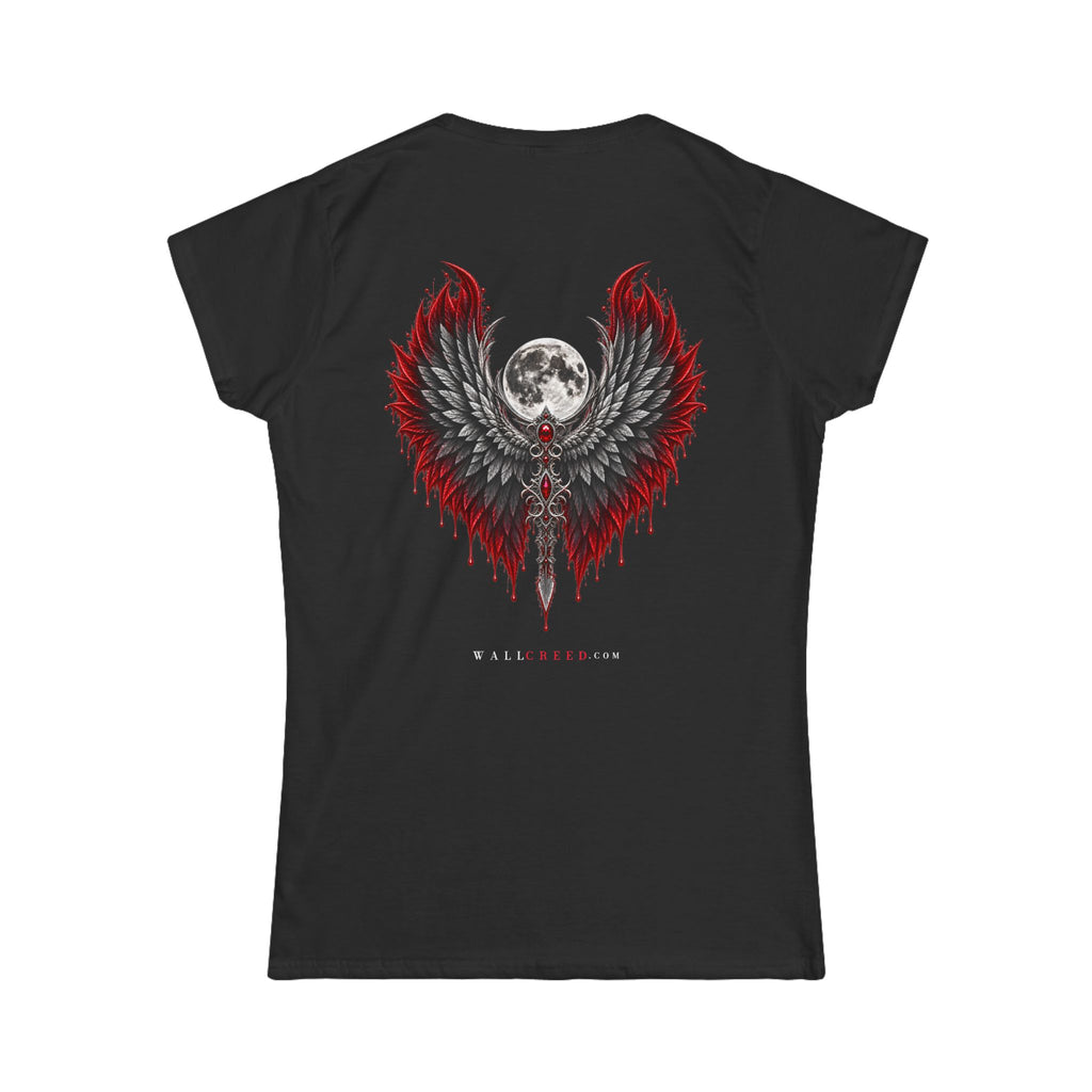 Moonlit Wings | Women's Tee (Back Print)