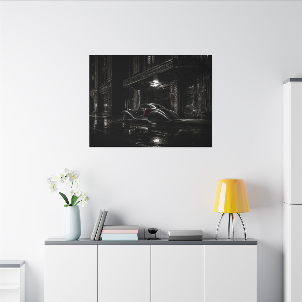Art Deco Coupe - Art Deco Car Wall Art | Canvas (Landscape)