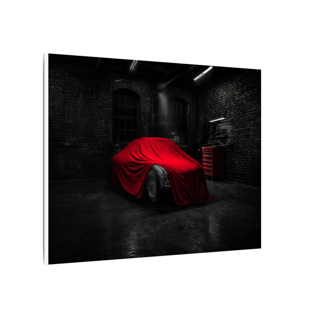 The Project - Car Cover Wall Art | Canvas (Landscape)