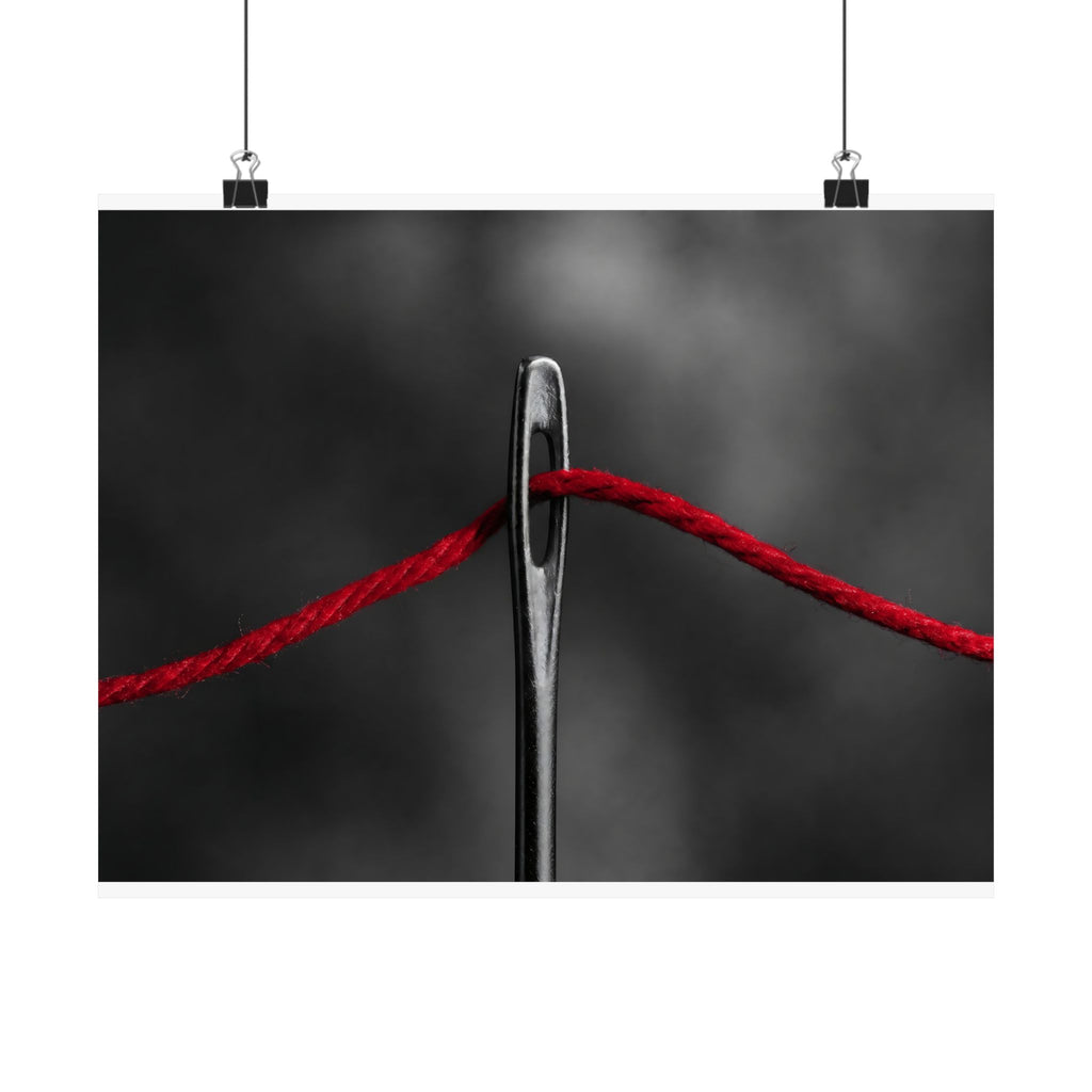 Through the Eye - Professional Office Wall Art | Matte Poster (Landscape)