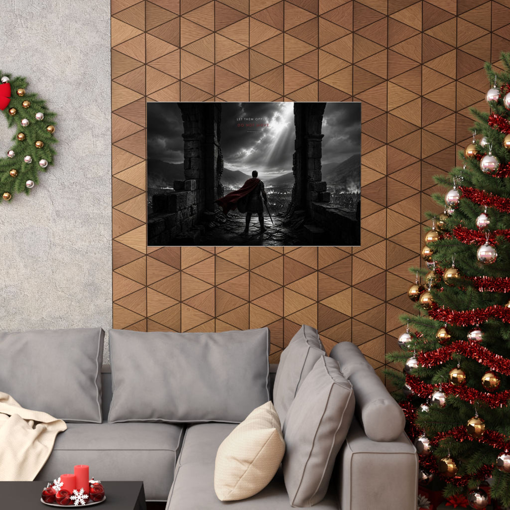 Stand Firm - Armor of God Wall Art | Matte Poster (Landscape)