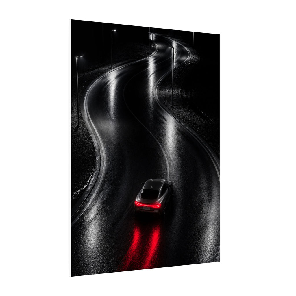 The Racing Line - Night Driving Wall Art | Canvas