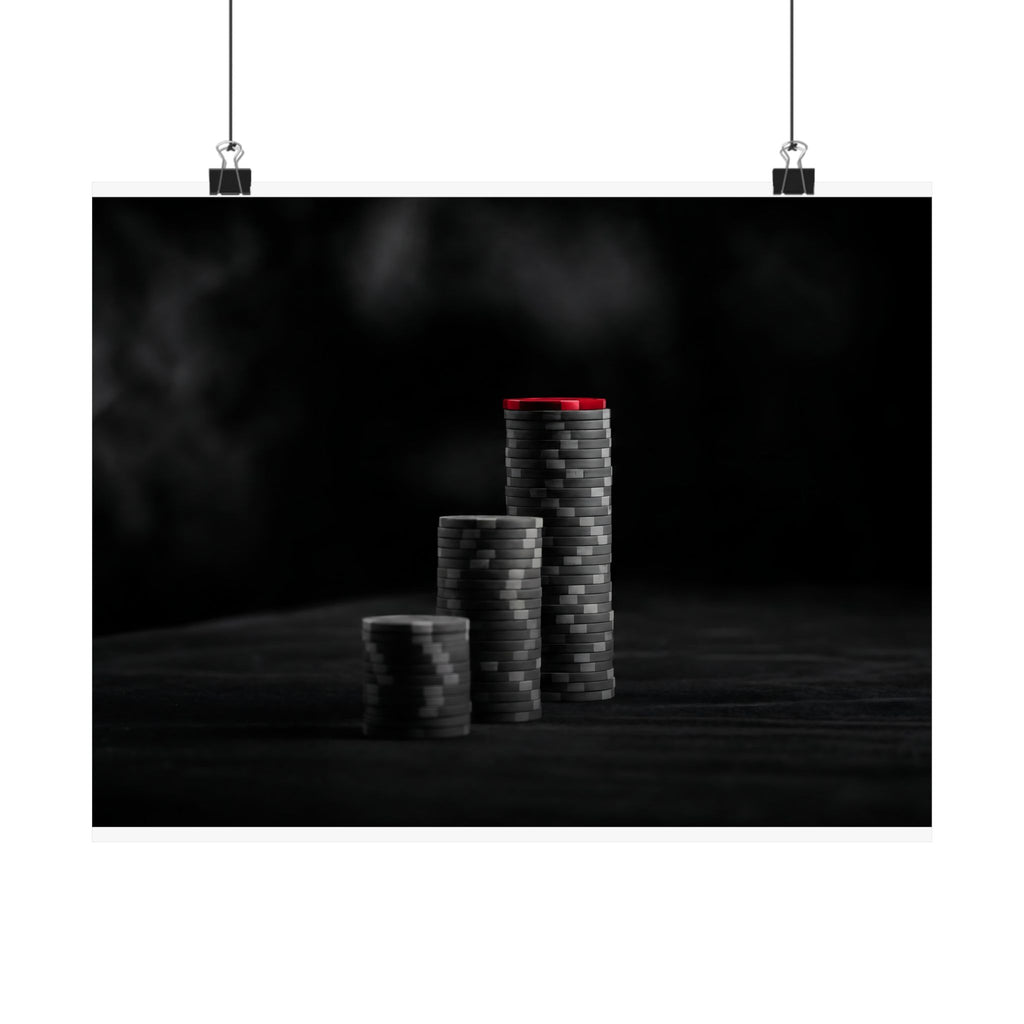 The Chip on Top - Business Office Wall Art | Matte Poster (Landscape)