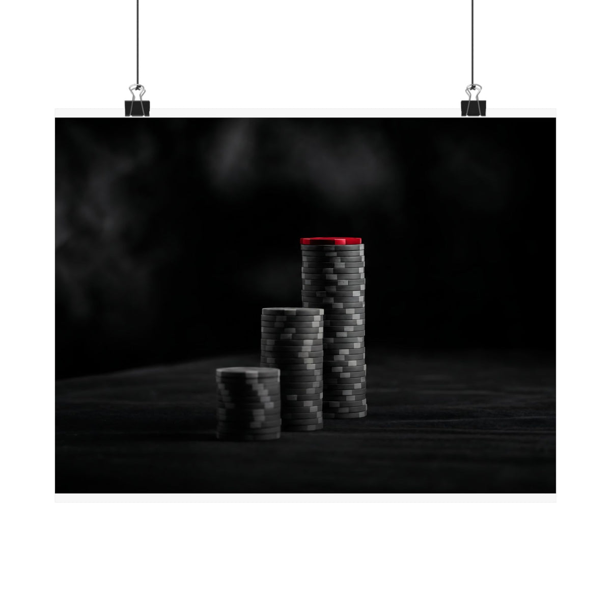 The Chip on Top - Business Office Wall Art | Matte Poster (Landscape)