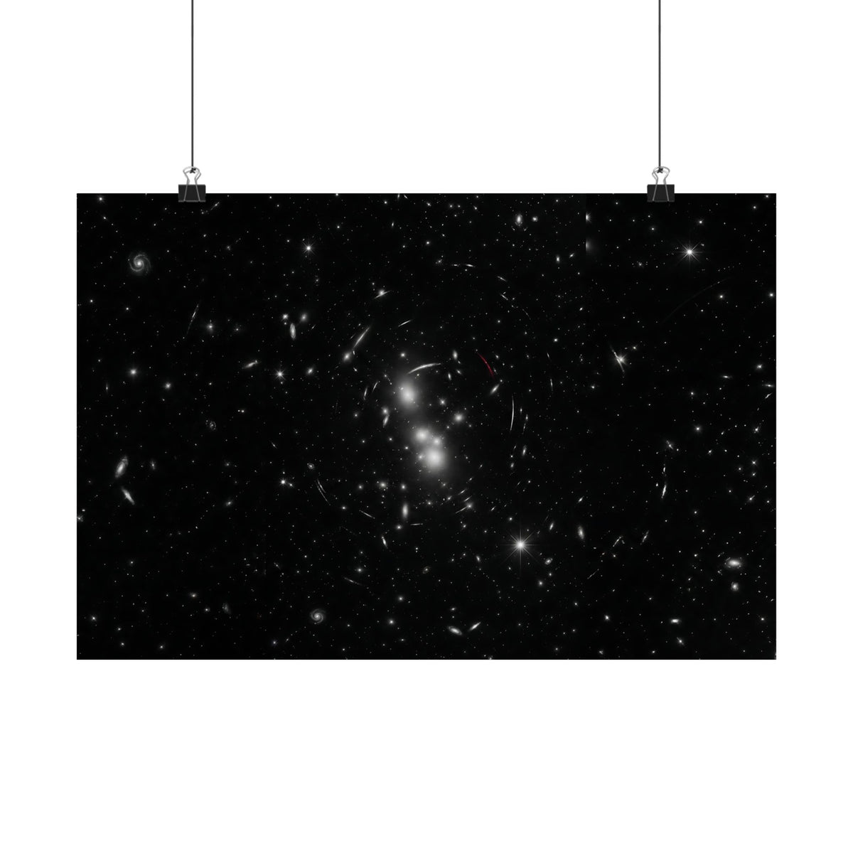 Three Worlds - Space Wall Art | Matte Poster (Landscape)