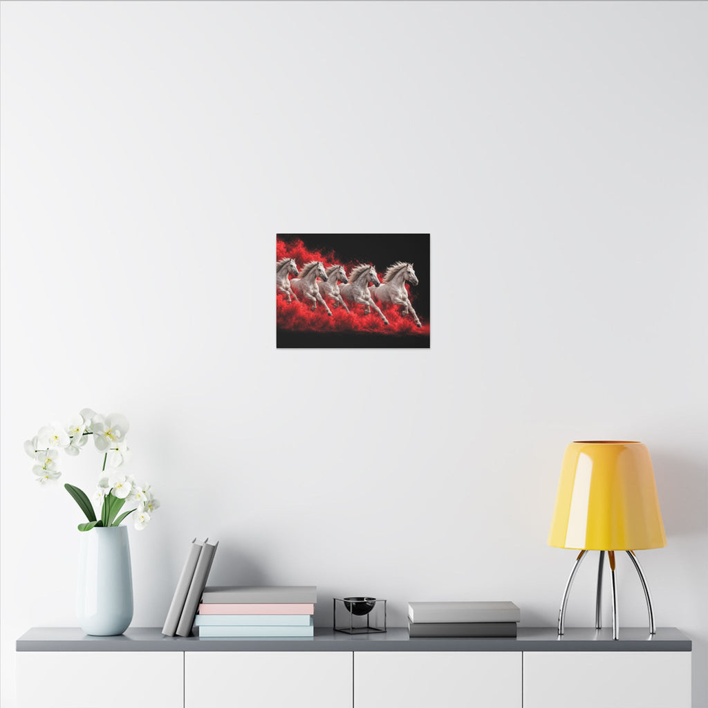 Stampede - Horse Wall Art | Canvas (Landscape)