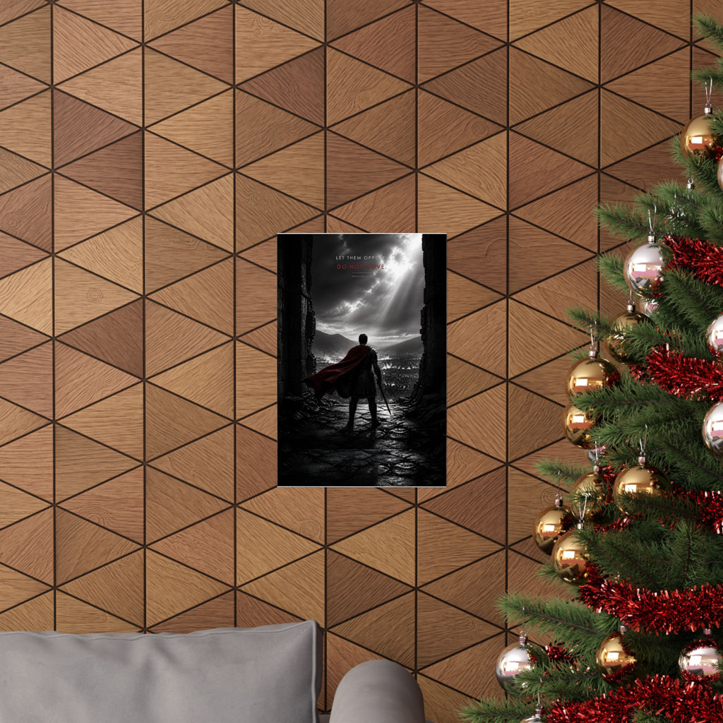 Stand Firm - Armor of God Wall Art | Matte Poster