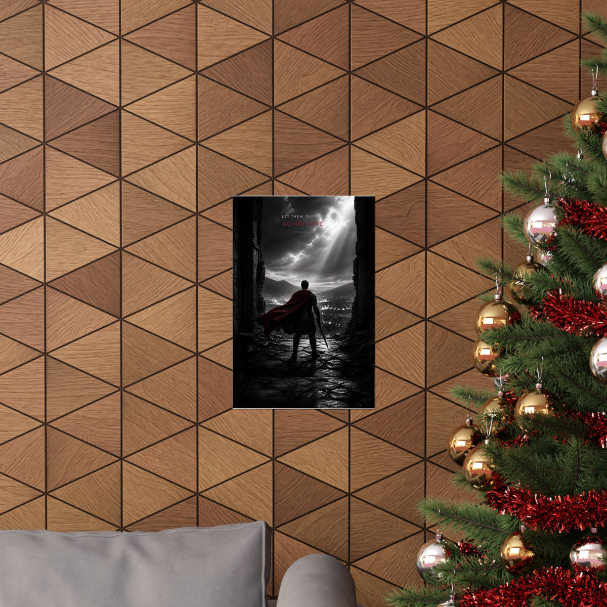 Stand Firm - Armor of God Wall Art | Matte Poster