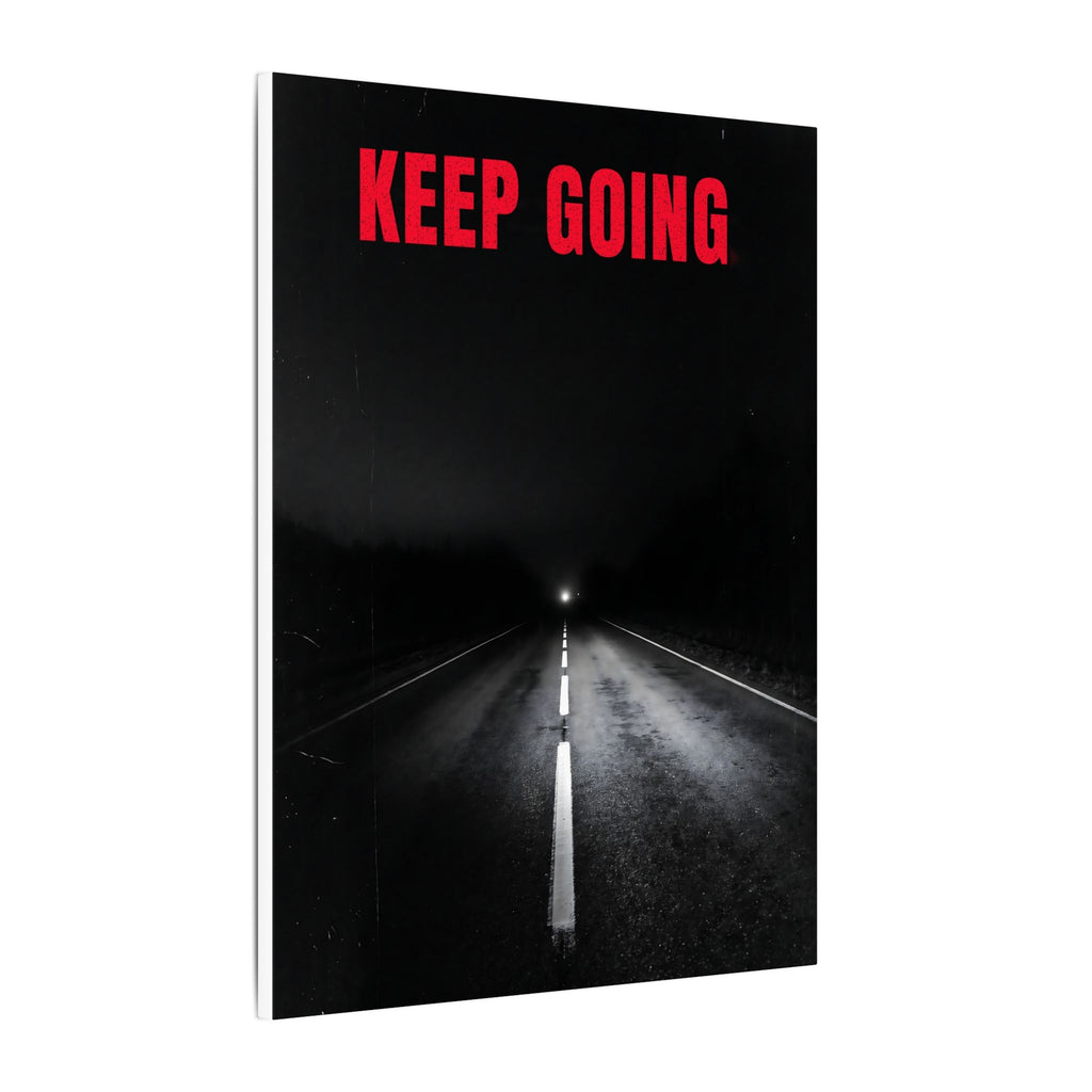 The Extra Mile - Night Road Wall Art | Canvas