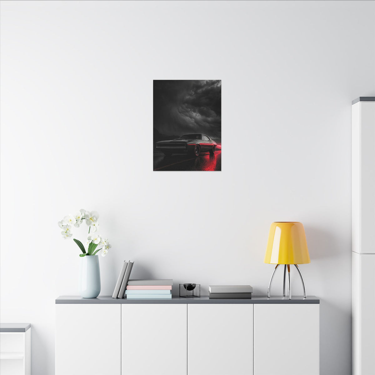 Desert Muscle - Muscle Car Wall Art | Canvas