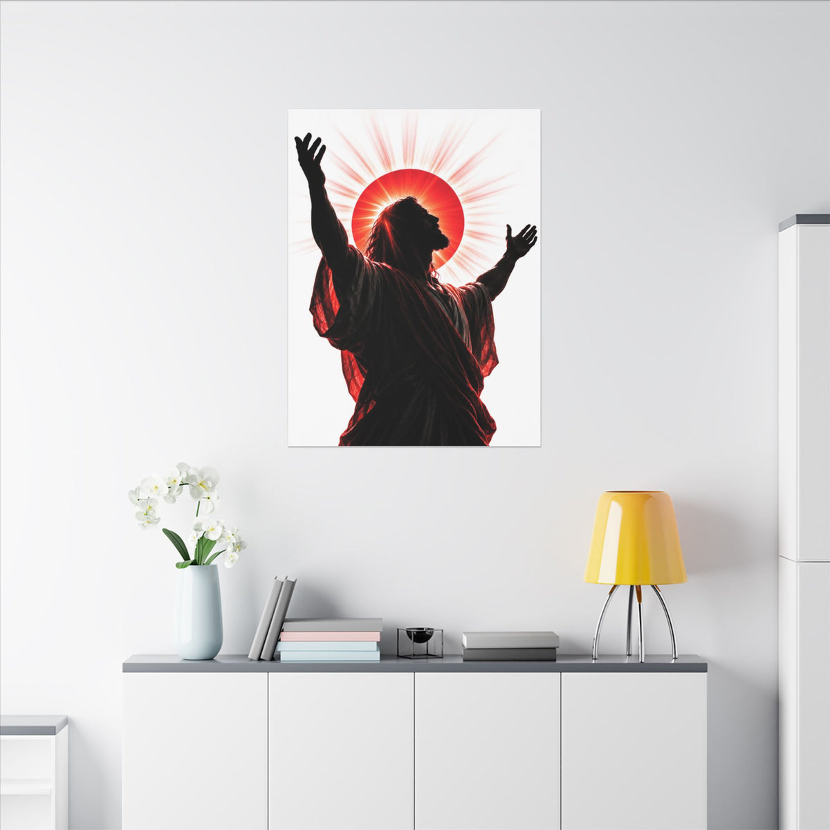Red Sun Victory - Christian Wall Art | Canvas