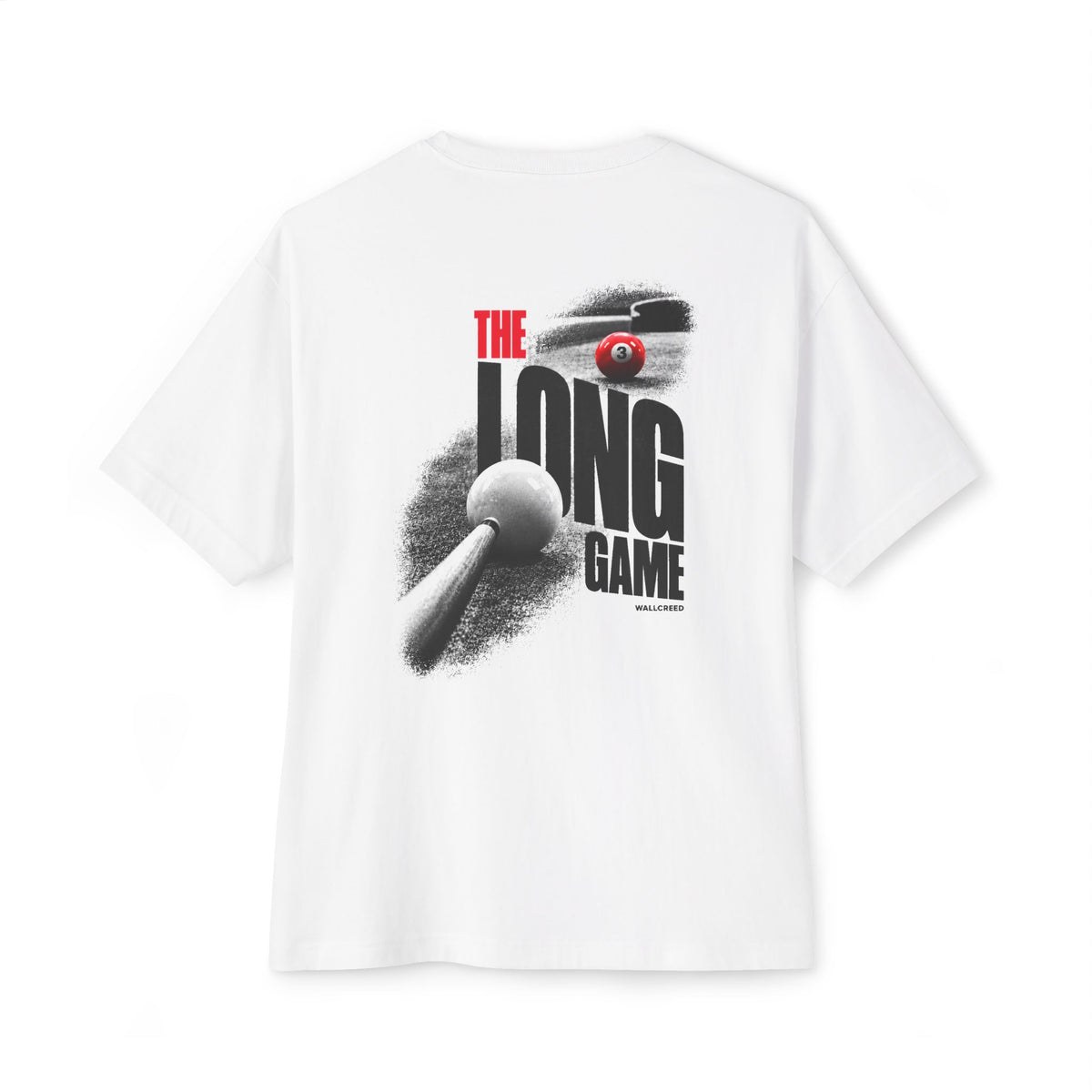 The Long Game | Heavyweight Tee (Front + Back)