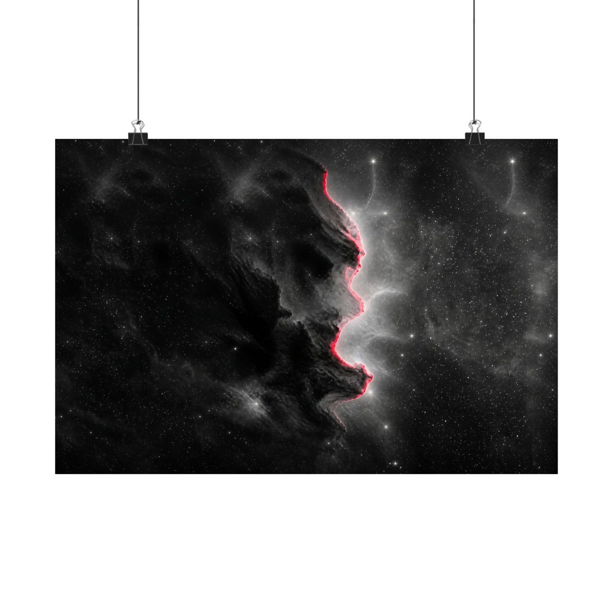 Cosmic River - Space Wall Art | Matte Poster (Landscape)
