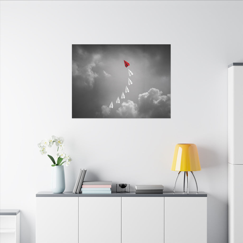 The One That Leads - Unique Office Wall Art | Canvas (Landscape)