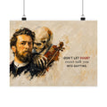 Don't Let Doubt - Motivational Wall Art | Matte Poster (Landscape)