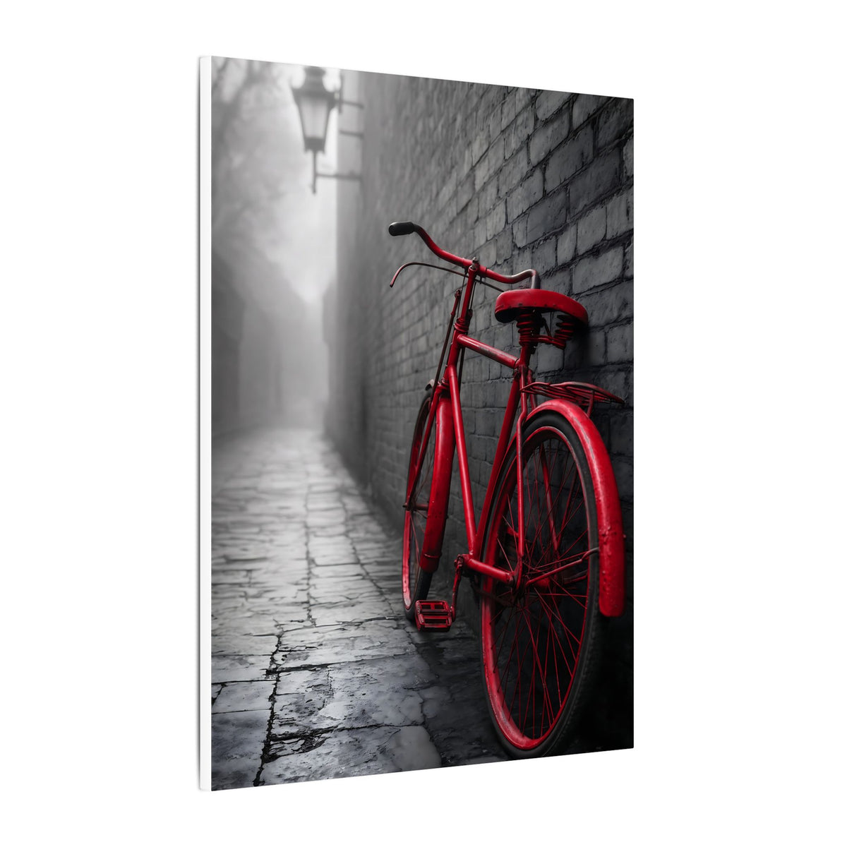 The Red Bicycle - Unique Office Wall Decor | Canvas