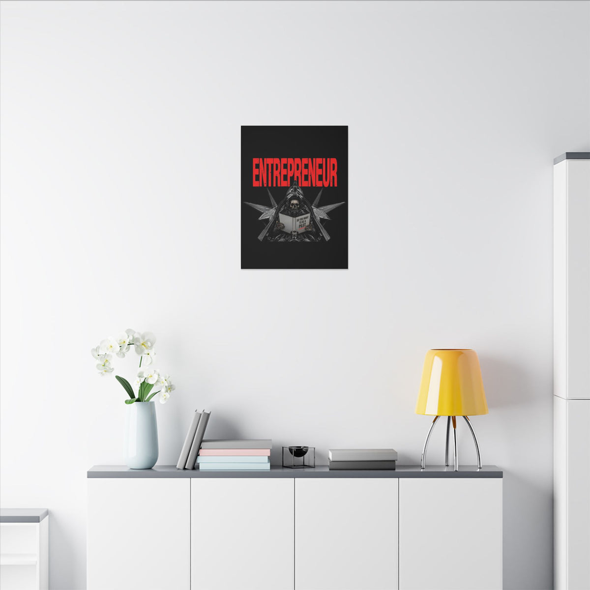 Entrepreneur - Skeleton Wall Art | Canvas