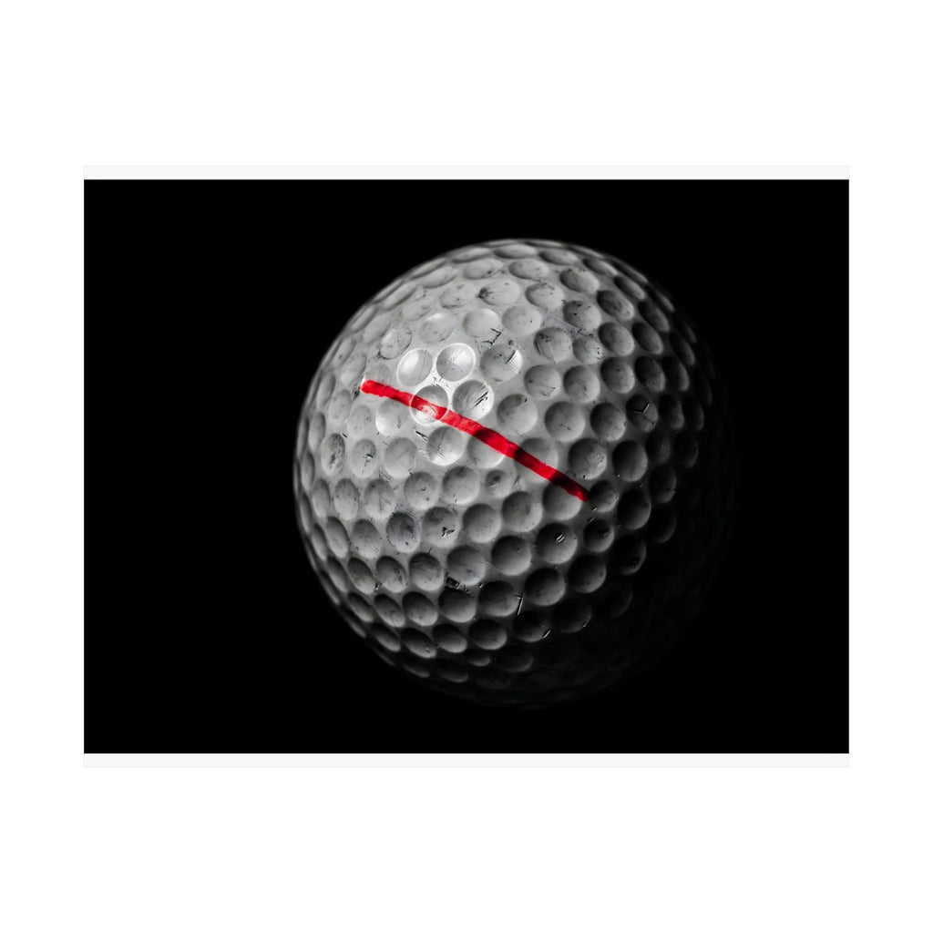 Still in Play - Golf Artwork | Matte Poster (Landscape)