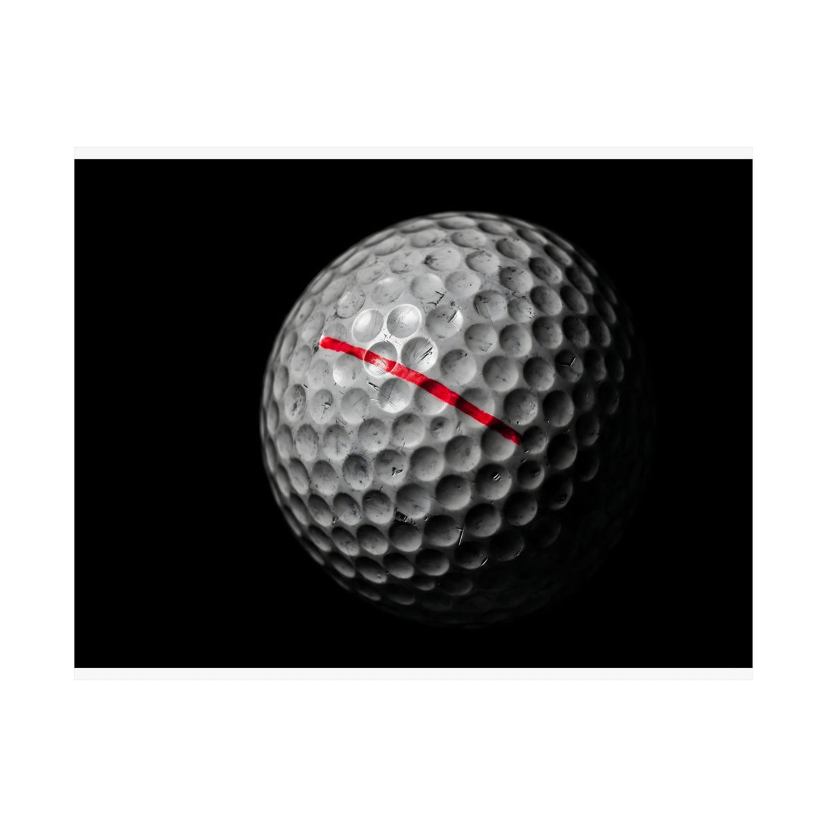 Still in Play - Golf Artwork | Matte Poster (Landscape)