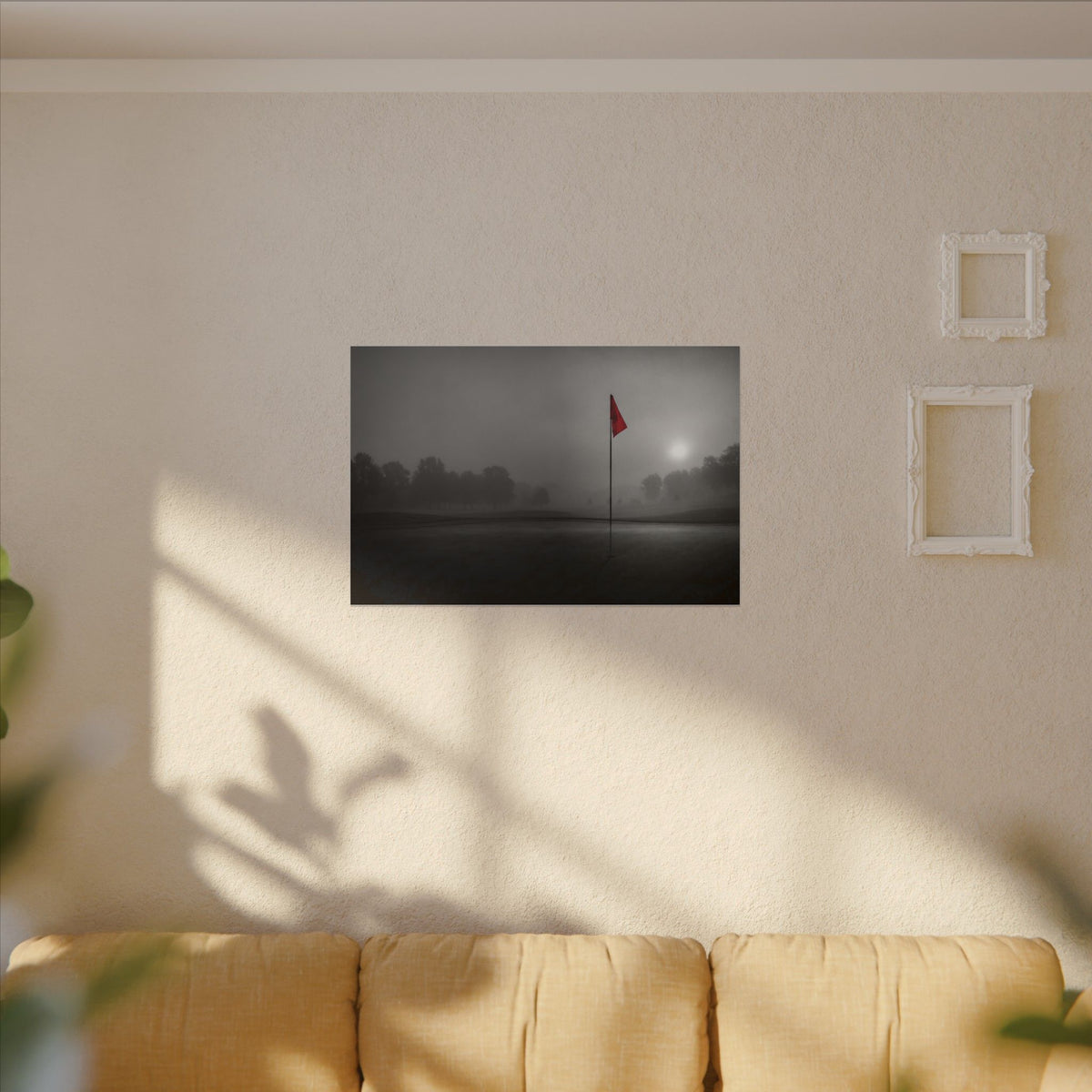 Flag on the Green - Wall Art For Executive Offices | Canvas (Landscape)