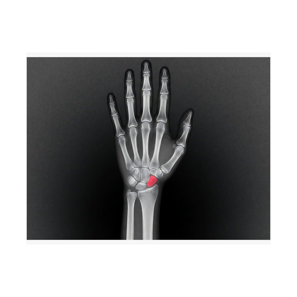 Carpal Study - Doctor's Office Wall Art | Matte Poster (Landscape)