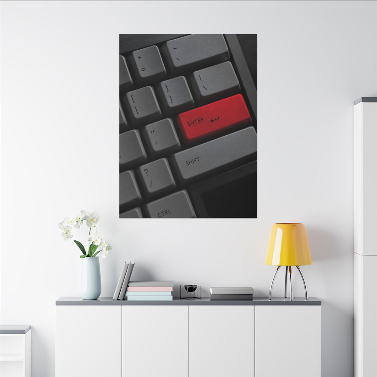 Press Enter - Office Artwork | Canvas