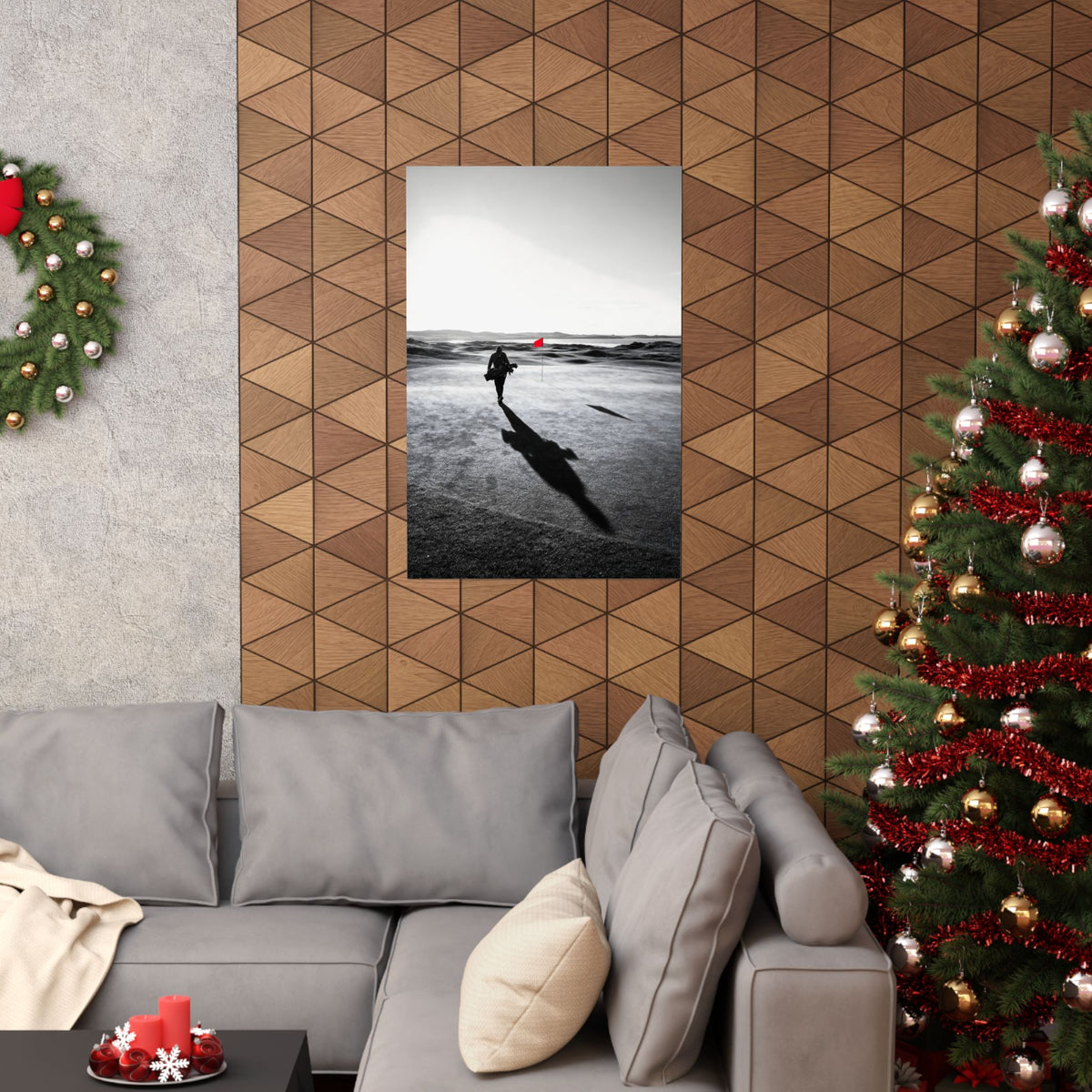 The Walk - Golf Course Wall Art | Matte Poster