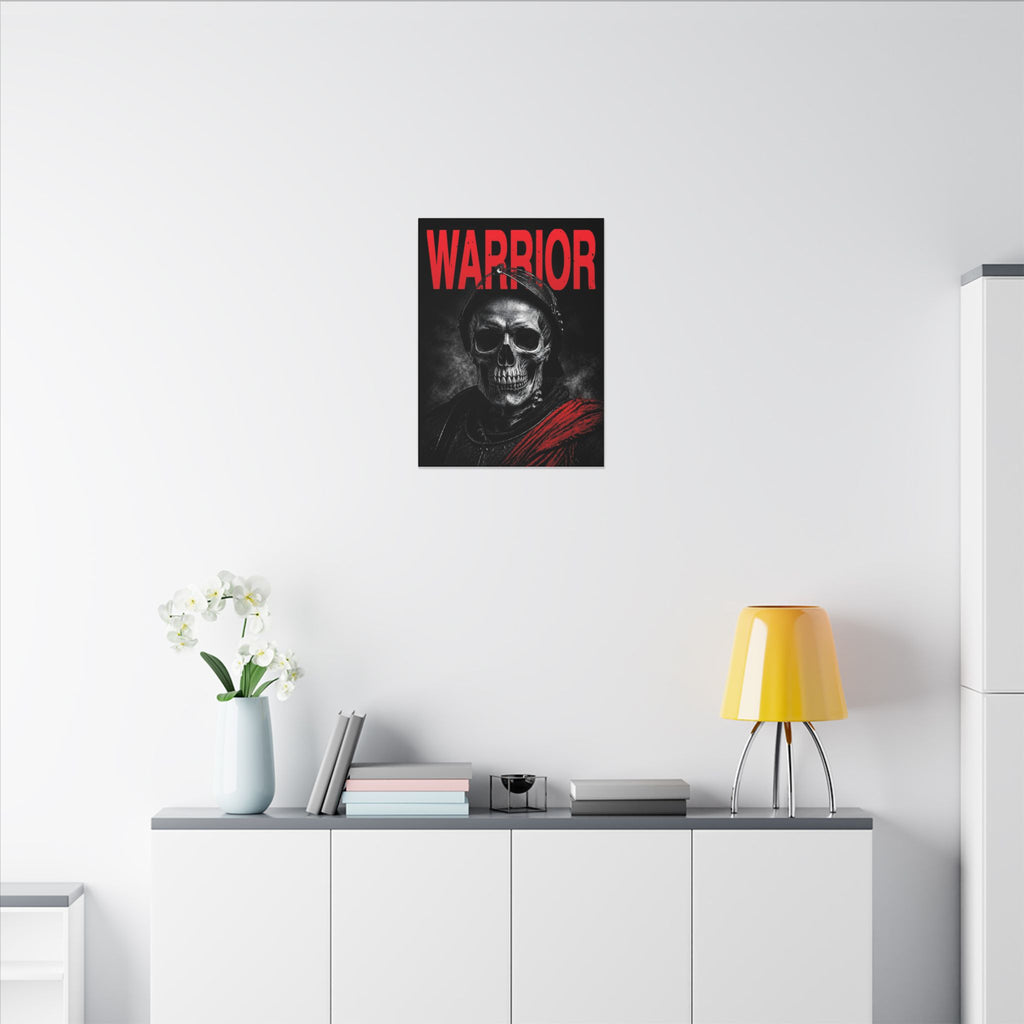 Warrior - Skull Painting | Canvas