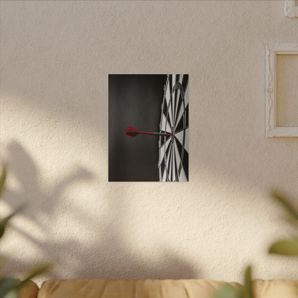 Dead Center - Mens Office Art | Canvas