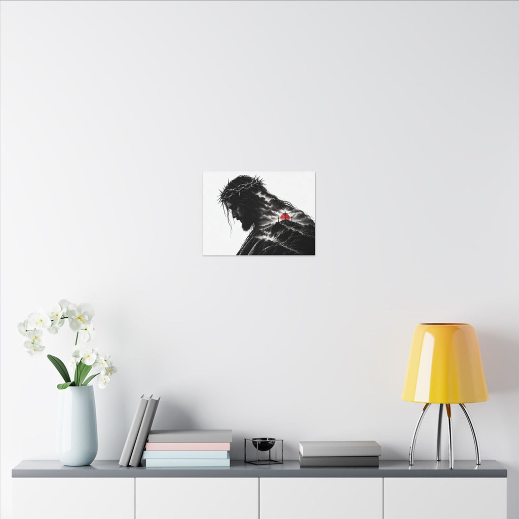 Three Crosses - Christian Wall Art | Canvas (Landscape)