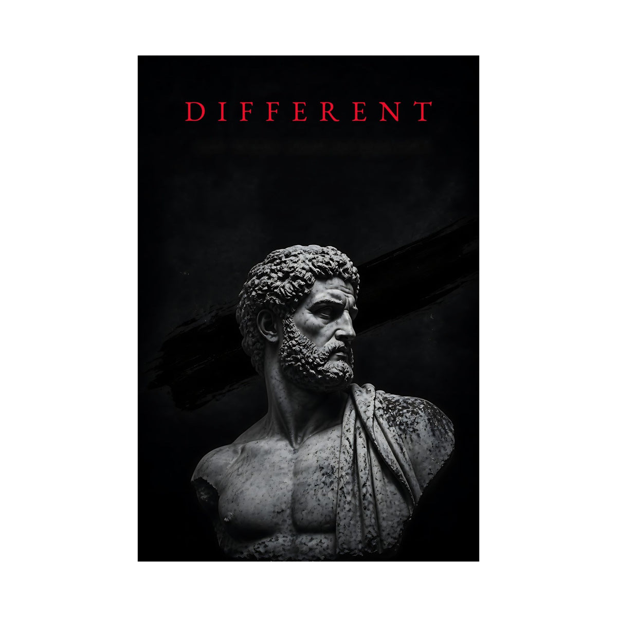 Different - Dark Wall Art | Matte Poster