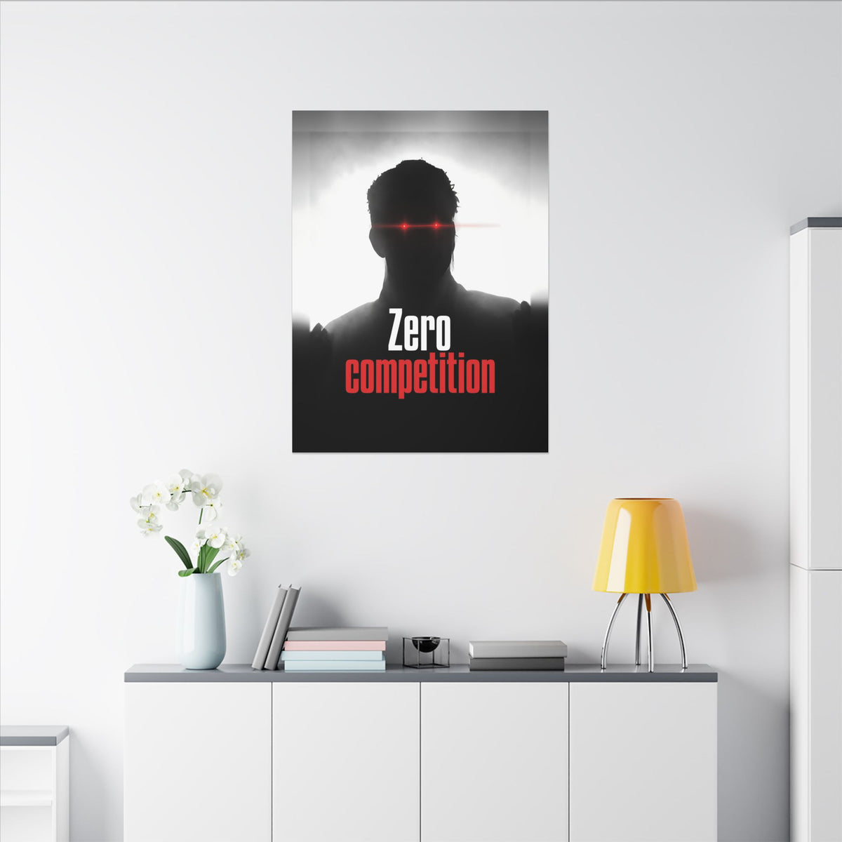 Zero Competition - Men's Office Wall Art | Canvas