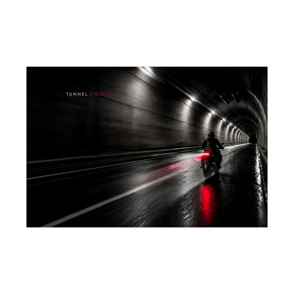Tunnel Vision - Car Wall Art | Matte Poster (Landscape)