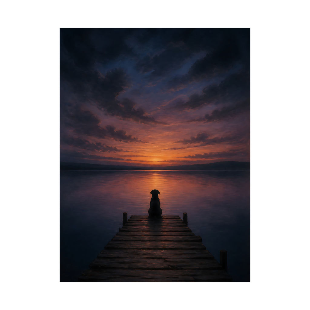 The Wait - Bedroom Wall Art | Matte Poster