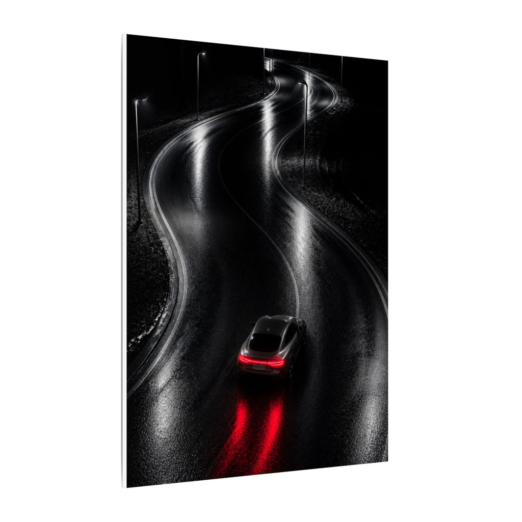 The Racing Line - Night Driving Wall Art | Canvas