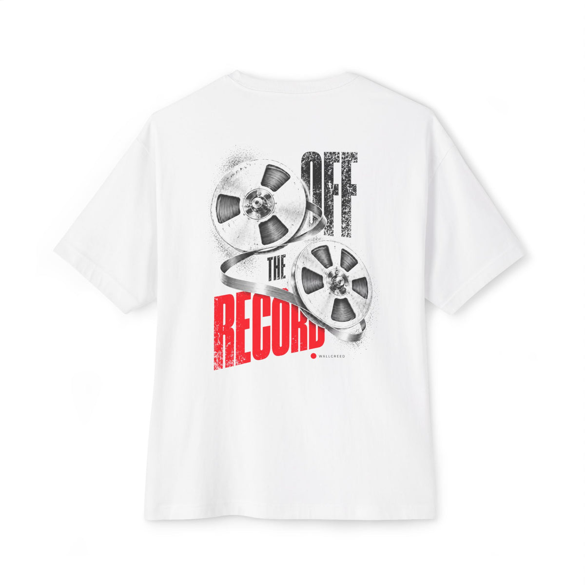 Off the Record | Heavyweight Tee (Front + Back)