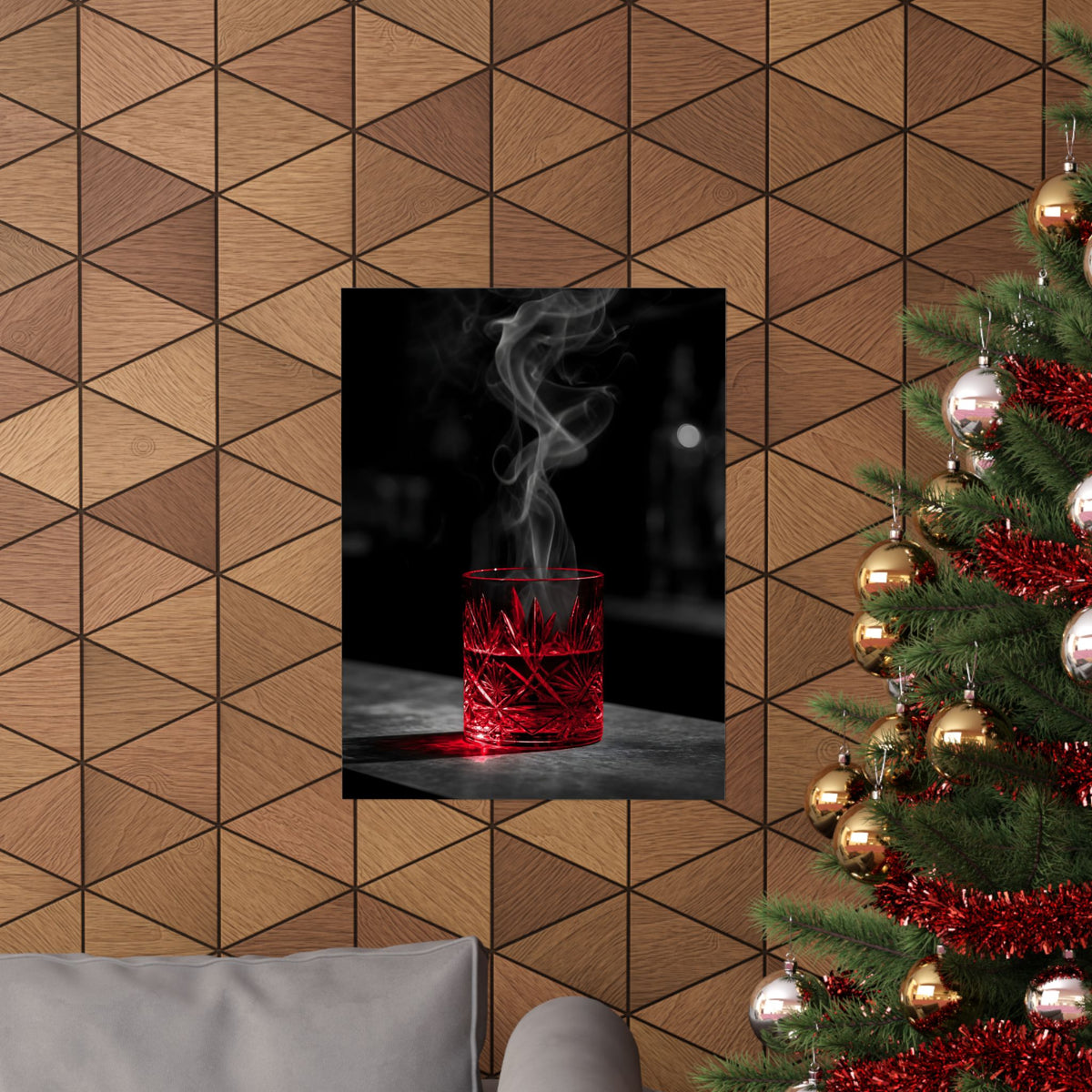 Last Pour - Mens Office Artwork | Matte Poster